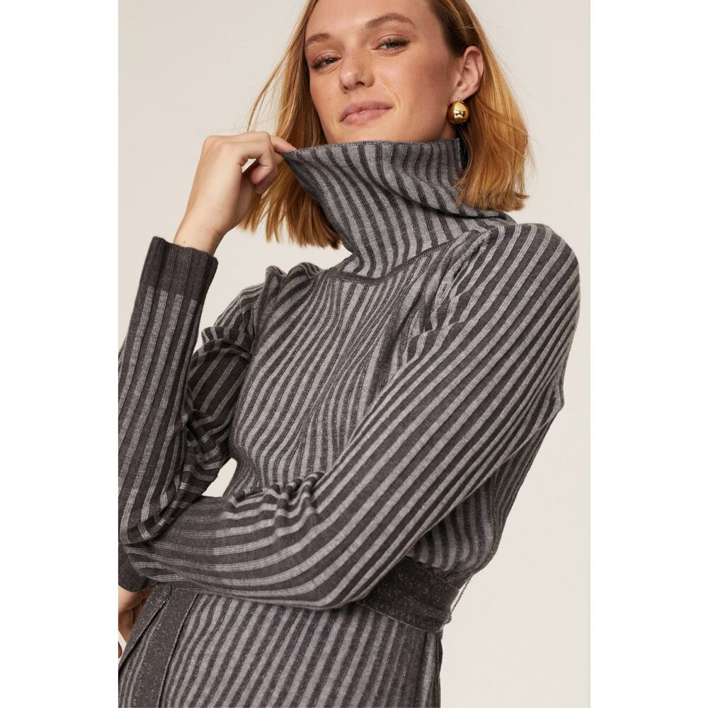 TOME x RTR Ribbed Turtleneck Sweater - Size Medium - Picture 4 of 5